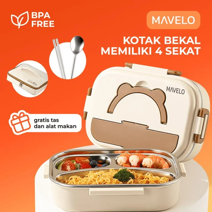 Kotak Bekal Stainless Steel MAVELO